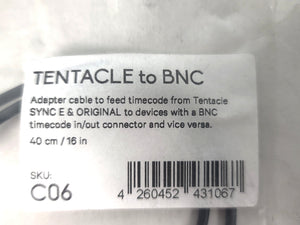 MicroFrame D8009 Video Time Code Sync Master w/ BNC-1.4 MA Mono T/C Slate Jam, Tentacle to BNC