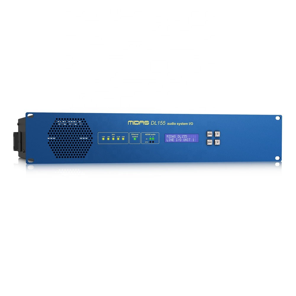 Midas DL155-UL 16 Input, 16 Output Stage Box with 8 Microphone Preamplifiers and AES3 Digital Interface
