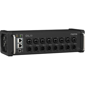 Midas DL8_US1 PoE-Powered 8 Input, 8 Output Stage Box with PRO Microphone Preamplifiers