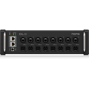 Midas DL8_US1 PoE-Powered 8 Input, 8 Output Stage Box with PRO Microphone Preamplifiers