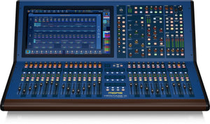 Midas HD96-24-CC-IP-UL Live Digital Console Control Centre with 144 Input Channels, 120 Mix Buses, 96 kHz Sample Rate and 21" Touch Screen