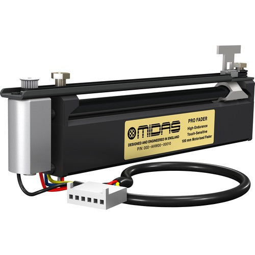 [BACKORDER] Midas PRO FADER (200 mm) Set of 5 High-Endurance, Touch-Sensitive 100 mm Motorized Faders (200 mm Cable)