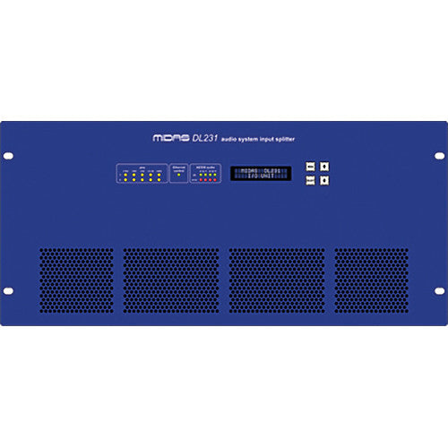 Midas DL231 24 Input, 24 Output Active Microphone Splitter with 2 Independent Midas Microphone Preamplifiers per Input