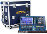 Midas HD96-24-CC-IP-UL Live Digital Console Control Centre with 144 Input Channels,123 Mix Buses, 96 kHz Sample Rate and 21" Touch Screen