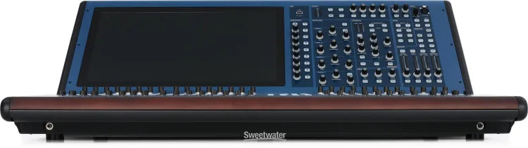 Midas HD96-24-CC-IP-UL Live Digital Console Control Centre with 144 Input Channels,123 Mix Buses, 96 kHz Sample Rate and 21" Touch Screen