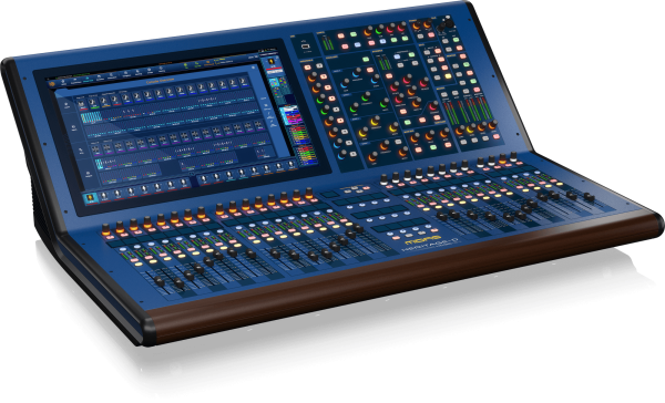 Midas HD96-24-CC-IP Live Digital Console Control Centre with 144 Input Channels,123 Mix Buses, 96 kHz Sample Rate and 21" Touch Screen
