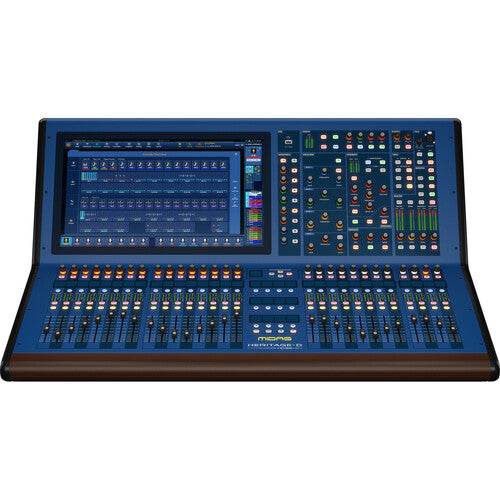 Midas HD96-24-CC-TP Live Digital Console Control Centre with 144 Input-Channels, 120 Flexible Mix Buses, 96 kHz Sample Rate, 21" Touch Screen and Touring Grade Road Case
