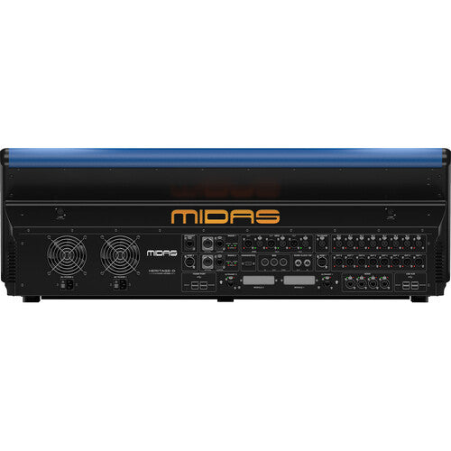 Midas HD96-24-CC-TP Live Digital Console Control Centre with 144 Input-Channels, 120 Flexible Mix Buses, 96 kHz Sample Rate, 21" Touch Screen and Touring Grade Road Case