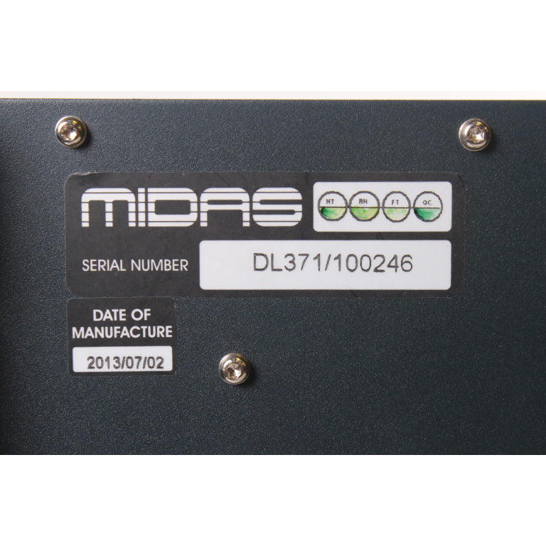 Midas PRO3-CC-TP Live Digital Console Control Centre with 56 Input Channels