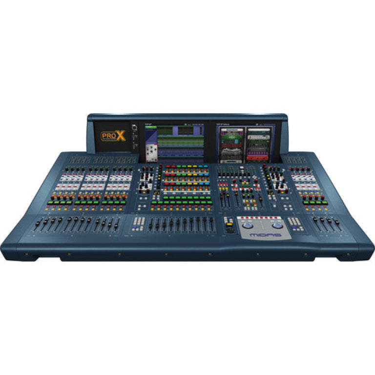 Midas PRO X-CC-IP-UL Live Digital Console Control Centre with 144 Input-Channels, 120 Flexible Mix Buses, 96 kHz Sample Rate, 21" Touch Screen and Touring Grade Road Case