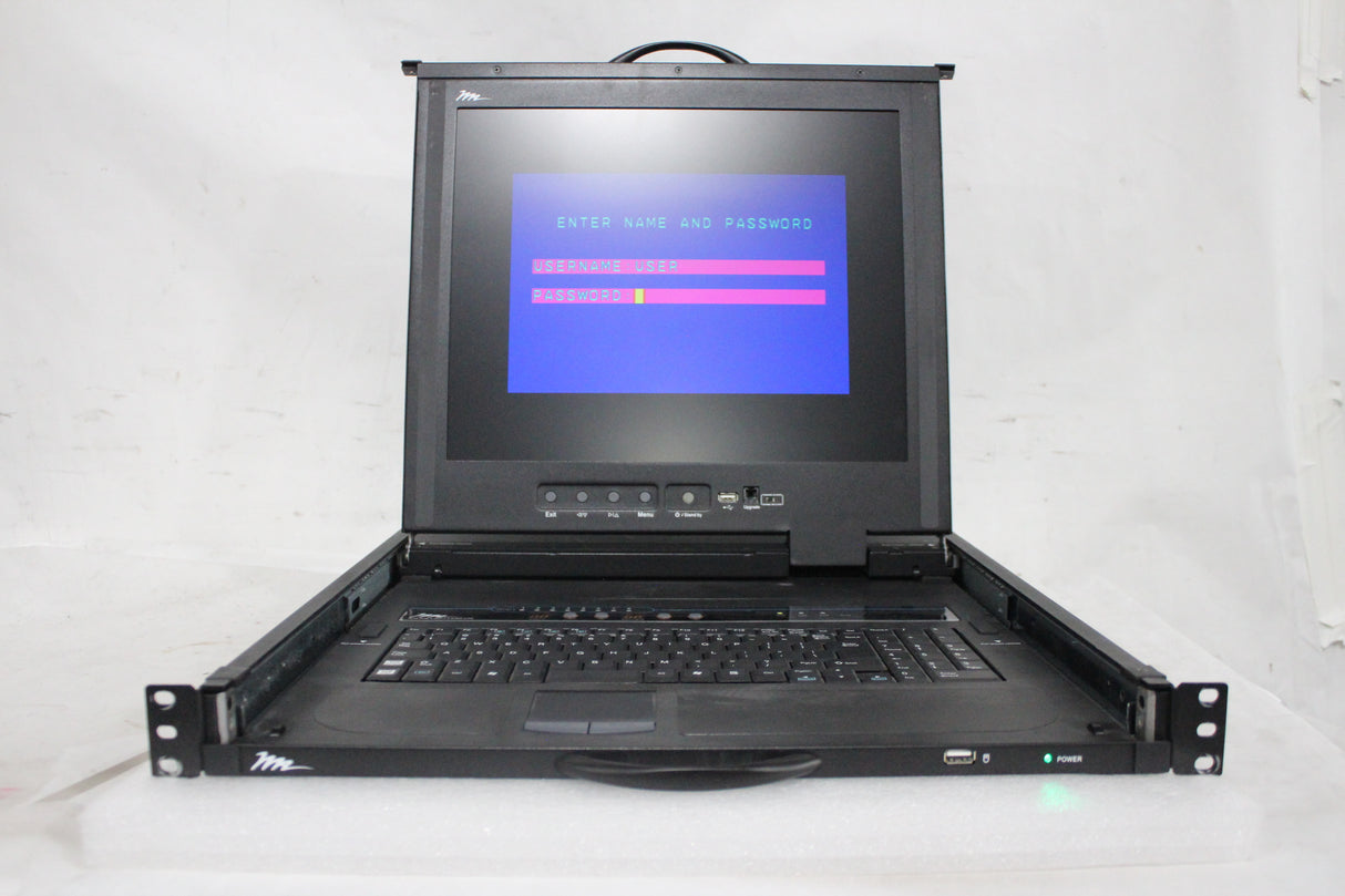 Middle Atlantic RM-KB-LCD17X8KVM Rackmount LCD, Keyboard, KVM Switch and Touchpad