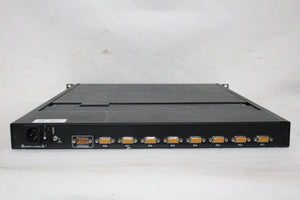Middle Atlantic RM-KB-LCD17X8KVM Rackmount LCD, Keyboard, KVM Switch and Touchpad