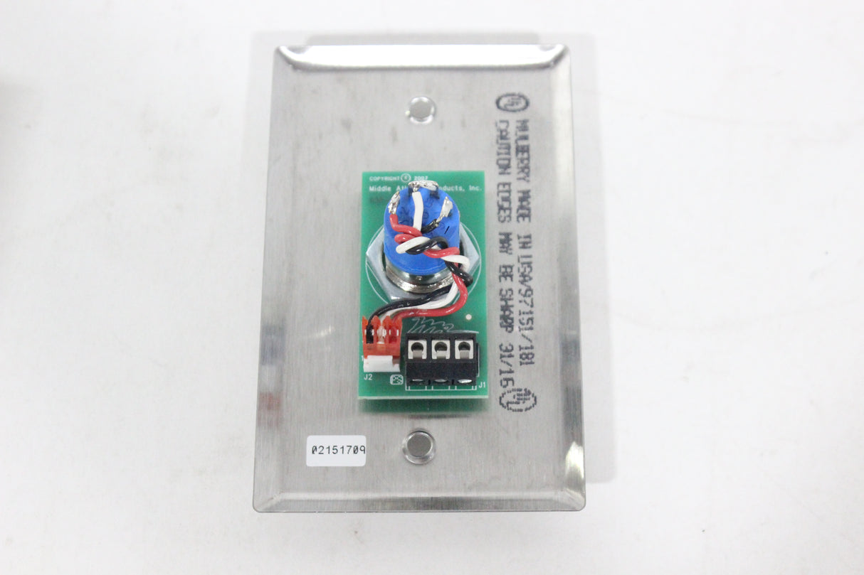 Middle Atlantic USC-K Remote Key Switch Wall Plate (In Original Box)
