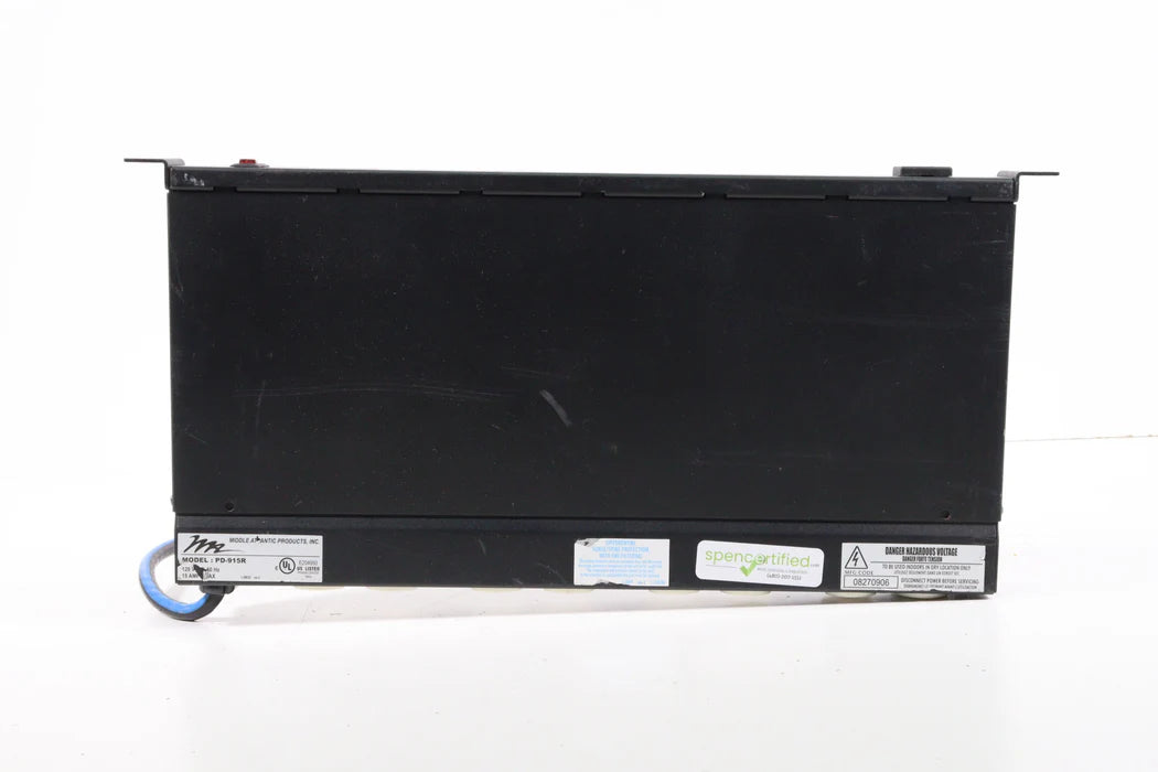 Middle Atlantic PD-915R 9 Outlet 15A Rackmount Power - Basic Surge - 9 Foot Cord