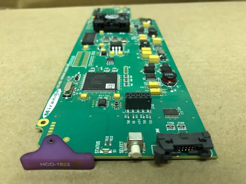 Miranda HCO-1822 2x1 HD/SD/ASI Change-Over with Clean Switch OPT-CS for 3RU Densite