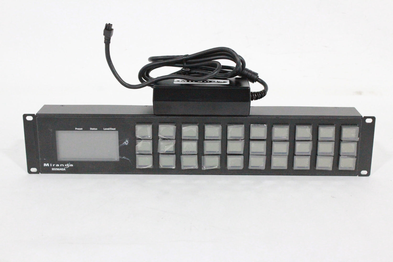 Miranda NV9640A  2 RU LCD X-Y Control Panel