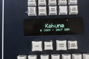 Mobile Production Desk w/ Snell & Wilcox Kahuna Digital Switcher (9648200), Snell & Wilcox Kahuna Panel (9658100), Snell & Wilcox 9648700 Monitor Display, Nevion SL-32XY-CP 32x32 Digital Audio Router RU, 2RU Double Sided Hard Case