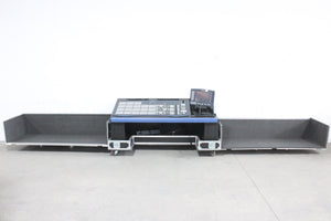 Mobile Production Desk w/ Snell & Wilcox Kahuna Digital Switcher (9648200), Snell & Wilcox Kahuna Panel (9658100), Snell & Wilcox 9648700 Monitor Display, Nevion SL-32XY-CP 32x32 Digital Audio Router RU, 2RU Double Sided Hard Case