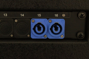 Mobile Production Desk w/ Snell & Wilcox Kahuna Digital Switcher (9648200), Snell & Wilcox Kahuna Panel (9658100), Snell & Wilcox 9648700 Monitor Display, Nevion SL-32XY-CP 32x32 Digital Audio Router RU, 2RU Double Sided Hard Case