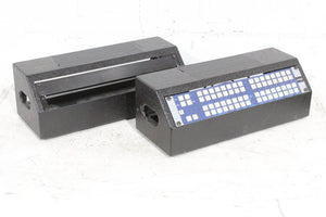 Mobile Production Desk w/ Snell & Wilcox Kahuna Digital Switcher (9648200), Snell & Wilcox Kahuna Panel (9658100), Snell & Wilcox 9648700 Monitor Display, Nevion SL-32XY-CP 32x32 Digital Audio Router RU, 2RU Double Sided Hard Case