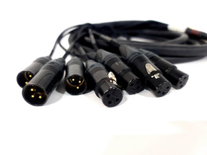 Mogami GOLD AES TD DB25 XLR-10 Tascam/Digi Cable, 8 Channel, DB25-XLR, 10 ft.