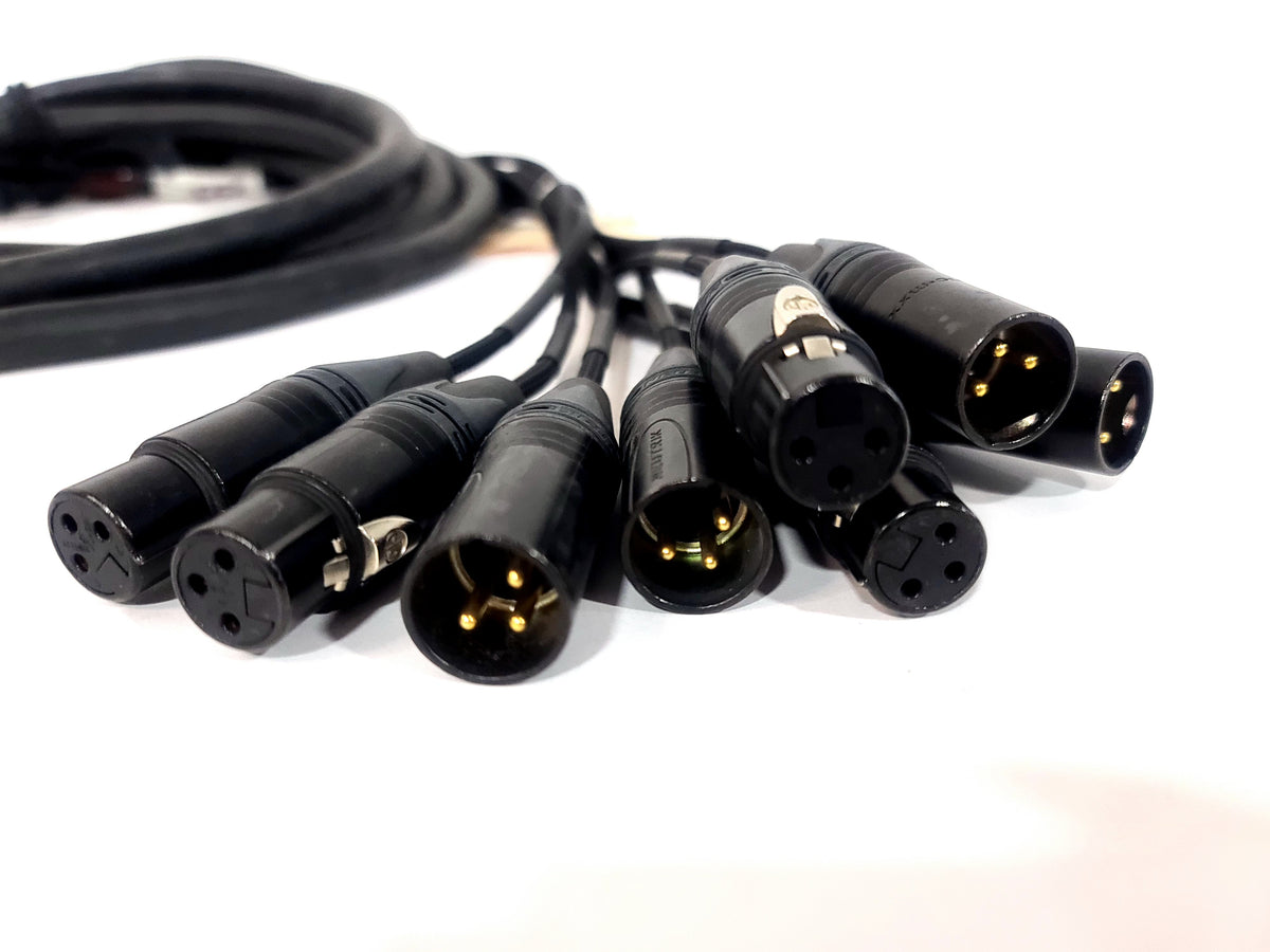 Mogami GOLD AES TD DB25 XLR-10 Tascam/Digi Cable, 8 Channel, DB25-XLR, 10 ft.
