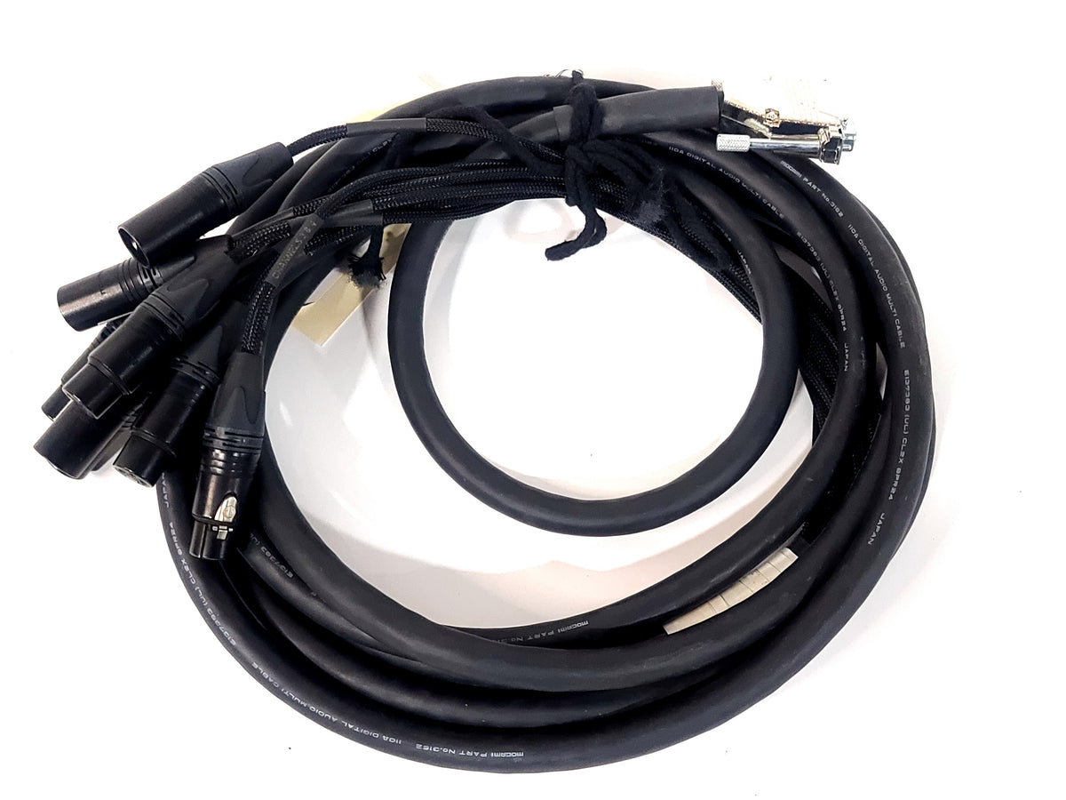 Mogami GOLD AES TD DB25 XLR-15 Tascam/Digi Cable, 8 Channel, DB25-XLR, 15 ft.