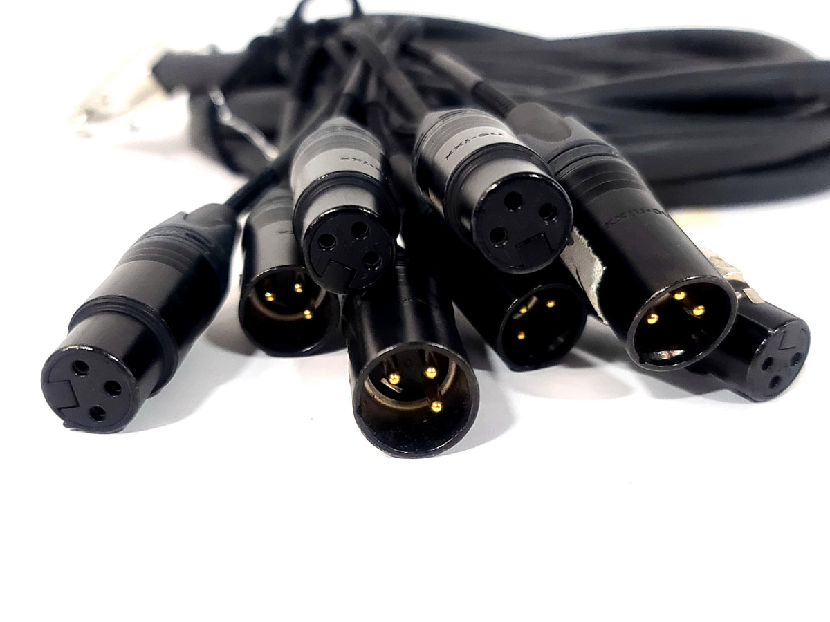 Mogami GOLD AES TD DB25 XLR-15 Tascam/Digi Cable, 8 Channel, DB25-XLR, 15 ft.
