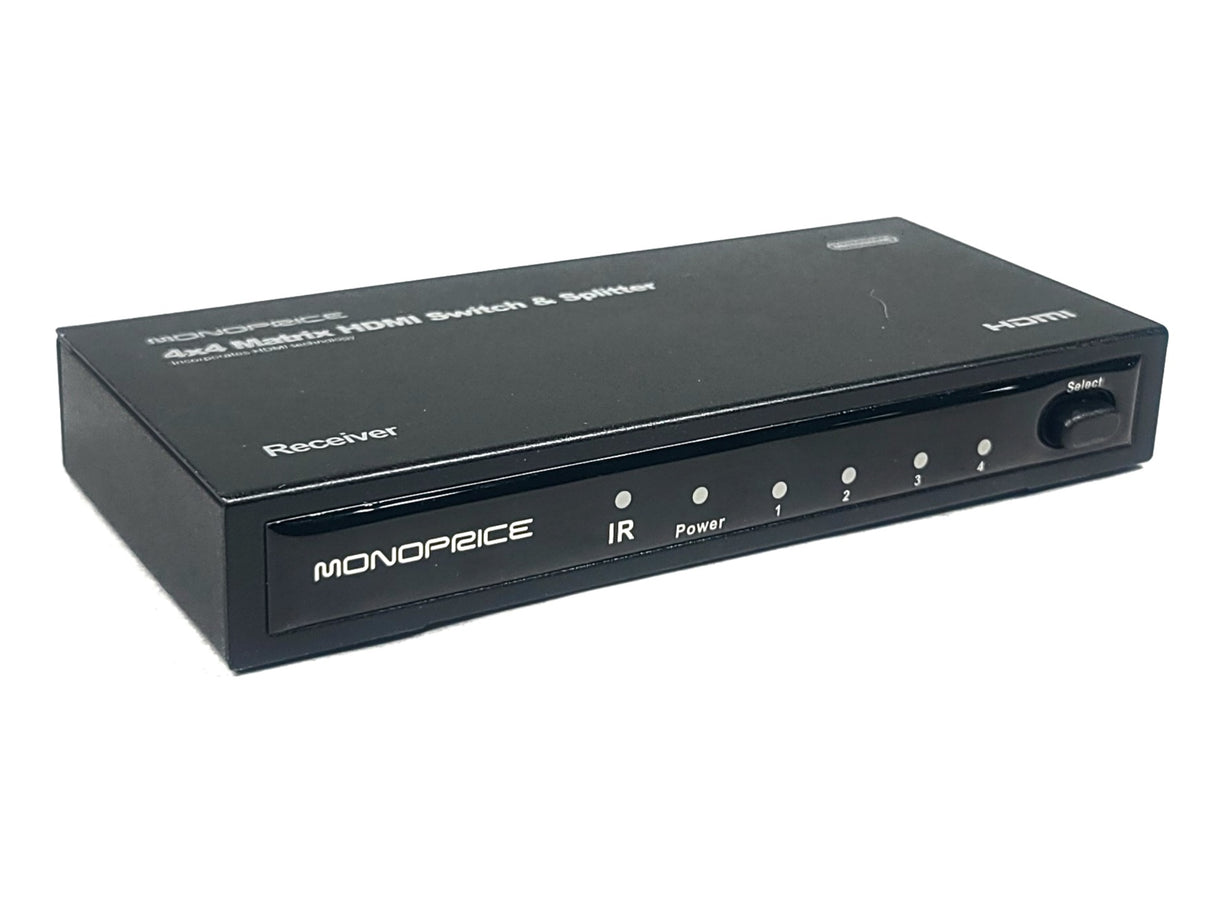 Monoprice MHSS0404E 4x4 HDMI Matrix Switch & Splitter