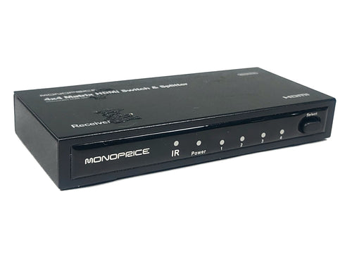 Monoprice MHSS0404E 4x4 HDMI Matrix Switch & Splitter