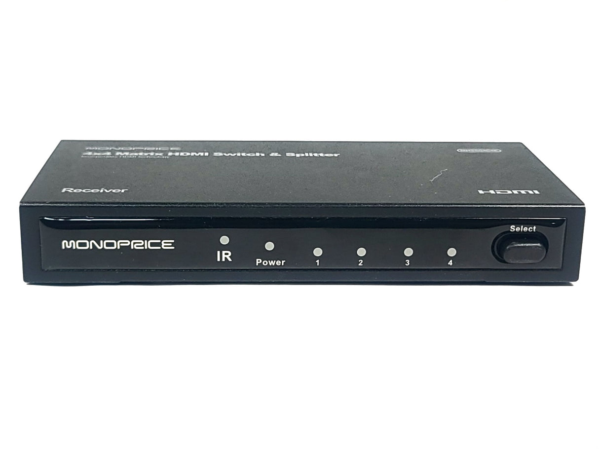 Monoprice MHSS0404E 4x4 HDMI Matrix Switch & Splitter