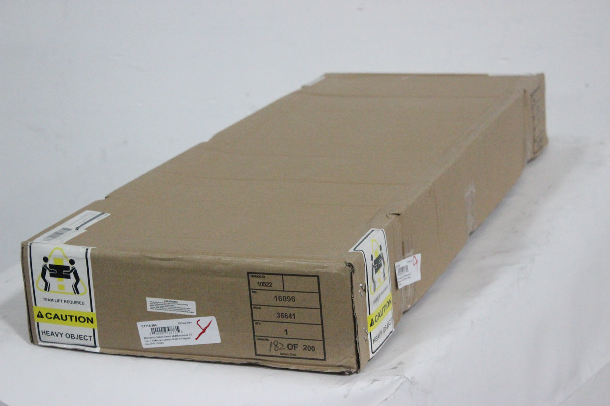 Monoprice Select Series Multifunctional TV Cart / Trolley w/ Camera Shelf in Original Box (P/N 16096)