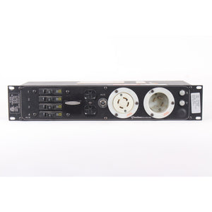 Motion Laboratories 1175-01-003-202-0002 tringer Box Breakered L21-30 In/Thru, 6x 20A Edison Duplex (Breakered @20A)