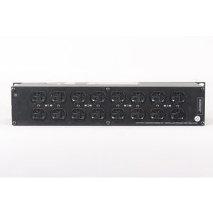Motion Laboratories 1175-01-003-202-0002 tringer Box Breakered L21-30 In/Thru, 6x 20A Edison Duplex (Breakered @20A)