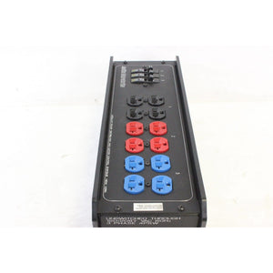 Motion Laboratories 1104-2-DD-050-0012 L14-30 In/Thru, Aux Edison Duplex @15A, (8) Edsion Duplex (Breakered @ 20A)