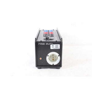 Motion Laboratories 1175-01-003-202-0002 tringer Box Breakered L21-30 In/Thru, 6x 20A Edison Duplex (Breakered @20A)