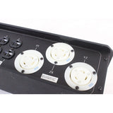 Motion Laboratories 1175-01-003-207-0001 Stringer Box Breakered L21-30 In/Thru 2x 20A Ed Duplex (Breakered @ 20A) 3 x L6-30