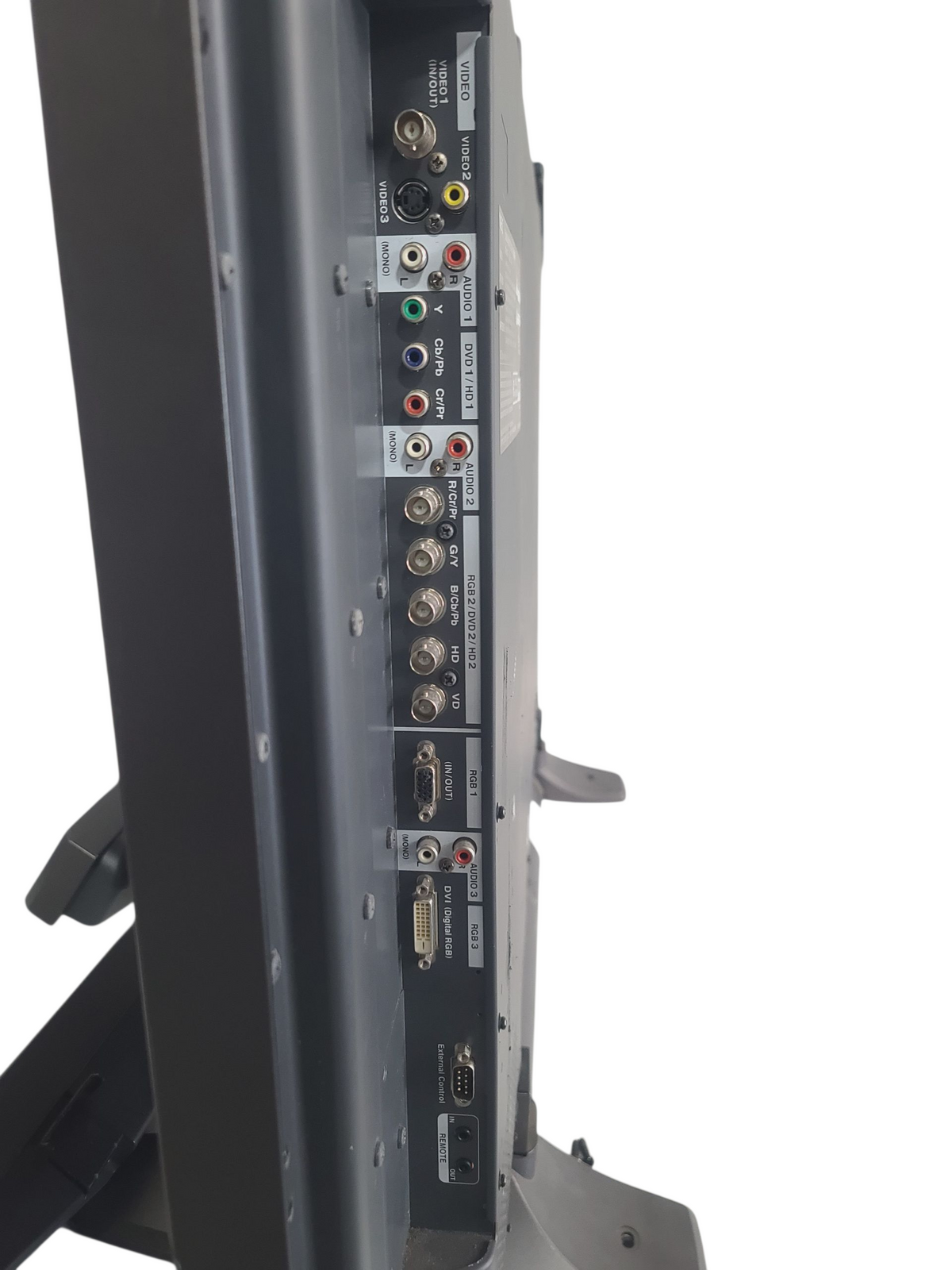 NEC PlasmaSync PX-50XM5A 50-Inch Plasma Monitor w/ (2) NEC PX-50SP1U Speakers in Wheeled Road Case