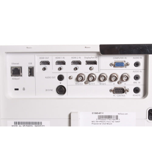 NEC NP-PA622U FULL HD 1080P Projector