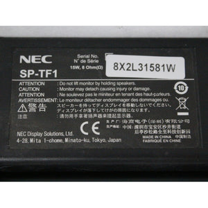 NEC SP-TF1 SP-TF1 Thin Side-Rear Mounted Speaker