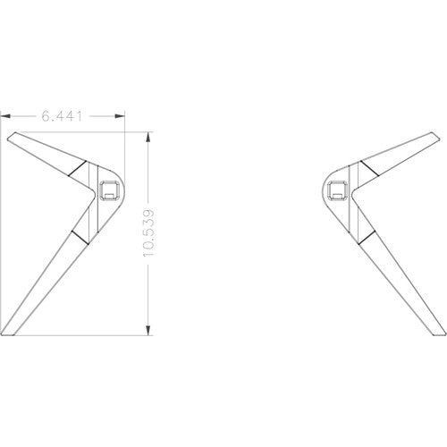 NEC ST-401 Table Top Stands for PXX4 & VXX4 Products