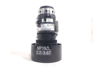 NEC NP19ZL 2.22–3.67:1 Projector Zoom Lens