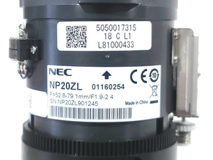NEC NP20ZL 3.58–5.38:1 Projector Zoom Lens