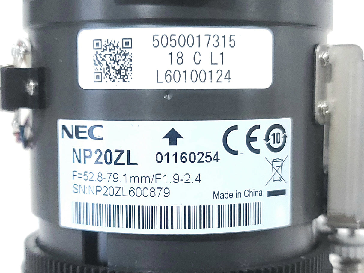 NEC NP20ZL 3.58–5.38:1 Projector Zoom Lens