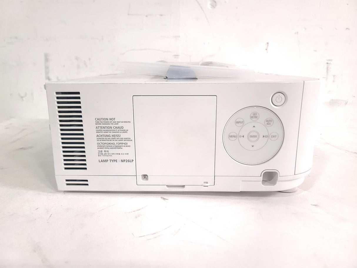 NEC PA622U Lumens 6,200 WUXGA 3LCD Projector (193 Hours) NO LENS