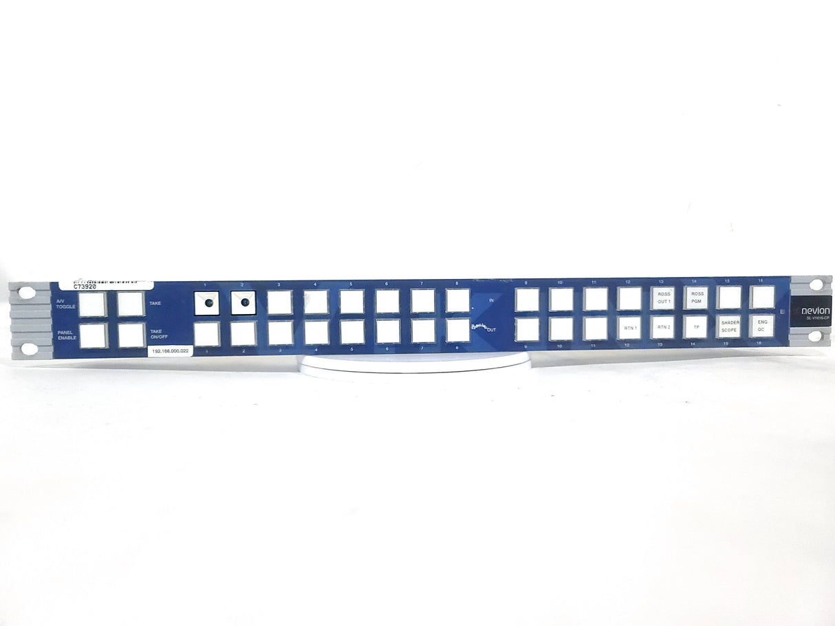 NEVION SUBLIME-V1616-CP ANALOG VIDEO ROUTER