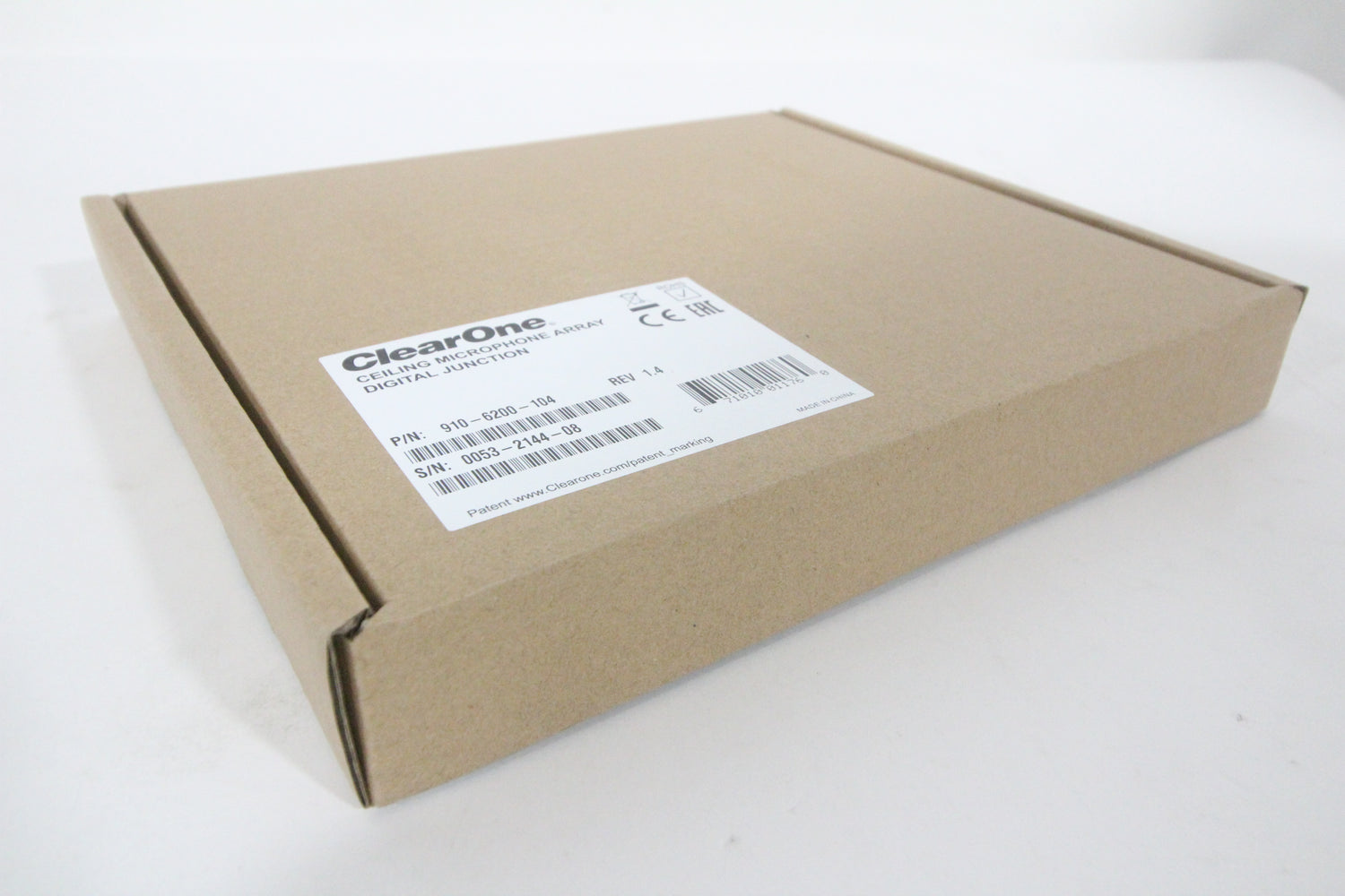 Box For Ceiling Mic Array (NEW) ClearOne Ceiling Mic Array Digital Junction Box w/ Dante – AVGear.com