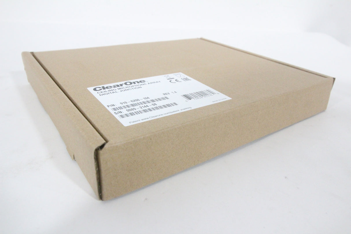 (NEW) ClearOne Ceiling Mic Array Digital Junction Box w/ Dante