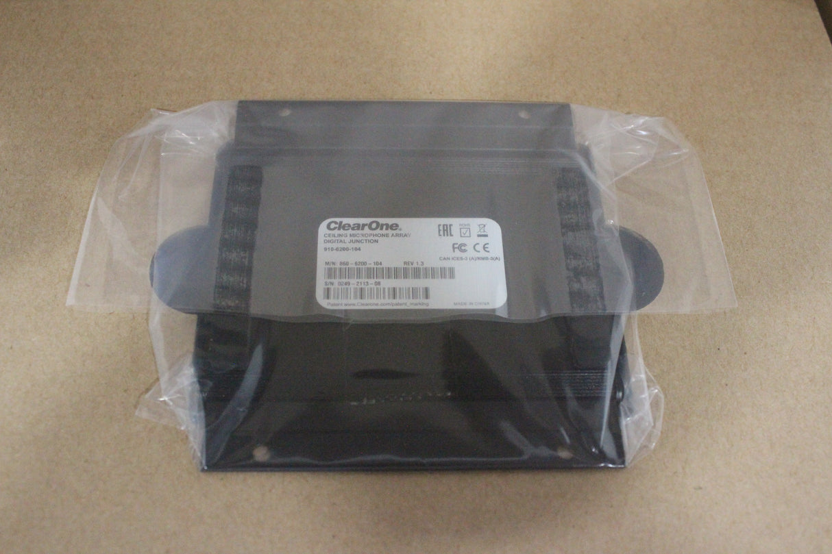 (NEW) ClearOne Ceiling Mic Array Digital Junction Box w/ Dante