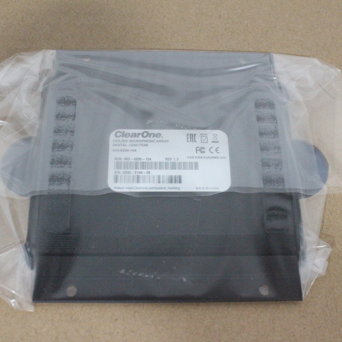 Box For Ceiling Mic Array (NEW) ClearOne Ceiling Mic Array Digital Junction Box w/ Dante – AVGear.com